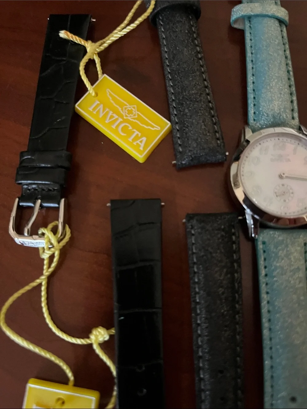 Invicta Model 5702 Swiss Movement Mother of Pearl Dial Watch
